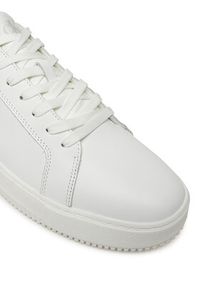 Calvin Klein Jeans Sneakersy Chunky Cupsole Monologo YM0YM01317 Biały. Kolor: biały. Materiał: skóra #3
