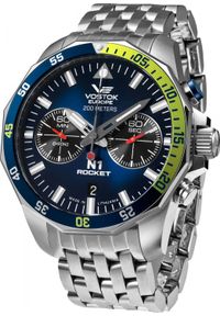 Zegarek Vostok Europe Zegarek męski Vostok Europe 6S21-225A708B srebrny. Kolor: srebrny #1