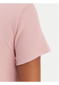 Hugo - HUGO T-Shirt Easy 50523924 Różowy jasny Slim Fit. Kolor: różowy. Materiał: bawełna #4