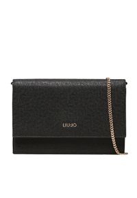 Liu Jo Torebka Xs Crossbody AXX018 E0087 Czarny. Kolor: czarny. Materiał: skórzane