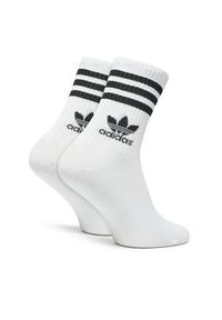 Adidas - adidas Skarpety długie Mid Cut Crew IL5023 Kolorowy. Materiał: bawełna. Wzór: kolorowy #2