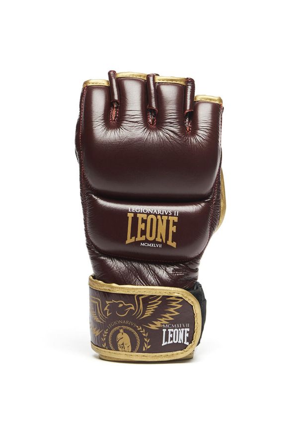 Rękawice grapplingowe LEONE 1947 Legionarivs II MMA. Kolor: wielokolorowy, żółty