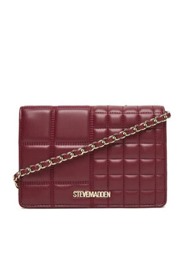 Steve Madden Torebka Bvoler-Q SM13001815 Bordowy. Kolor: czerwony. Materiał: skórzane