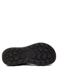 skechers - Skechers Sandały Arch Fit Motley Sd-Kontra 204349/BLK Czarny. Kolor: czarny. Materiał: skóra