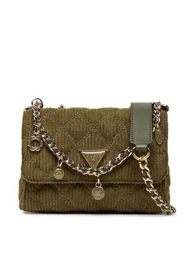 Guess Torebka Giully II Mini HWCG96 73740 Zielony. Kolor: zielony