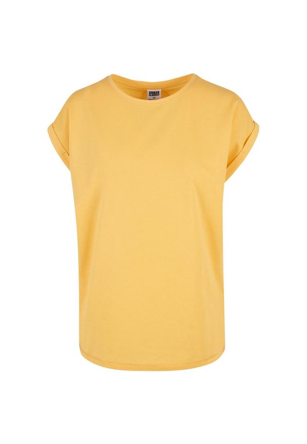 Urban Classics - Koszulka Damska Z Rozszerzonym Ramieniem. Kolor: brązowy. Sport: turystyka piesza