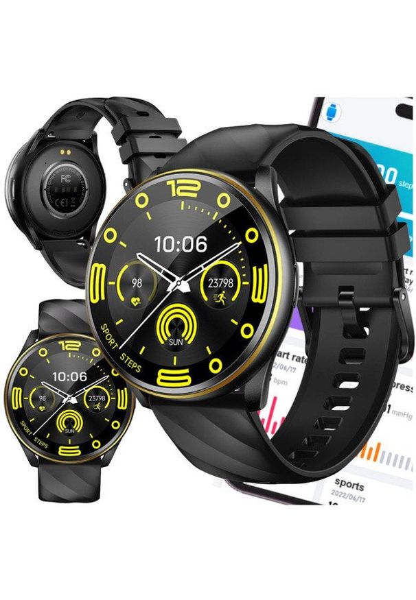 Diaway - SMARTWATCH WATCH ZEGAREK SPORTOWY SMARTBAND WODOODPORNY PULSOMETR SPORT KT77. Rodzaj zegarka: smartwatch. Styl: sportowy