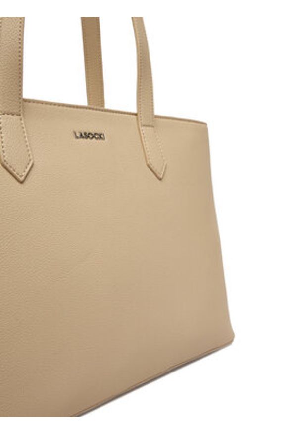 Lasocki Torebka CEO-LSK-M-023-07 Beżowy. Kolor: beżowy