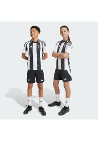Adidas - Szorty Juventus 24/25 Home Kids. Kolor: wielokolorowy, biały, czarny. Materiał: materiał. Sport: piłka nożna #1