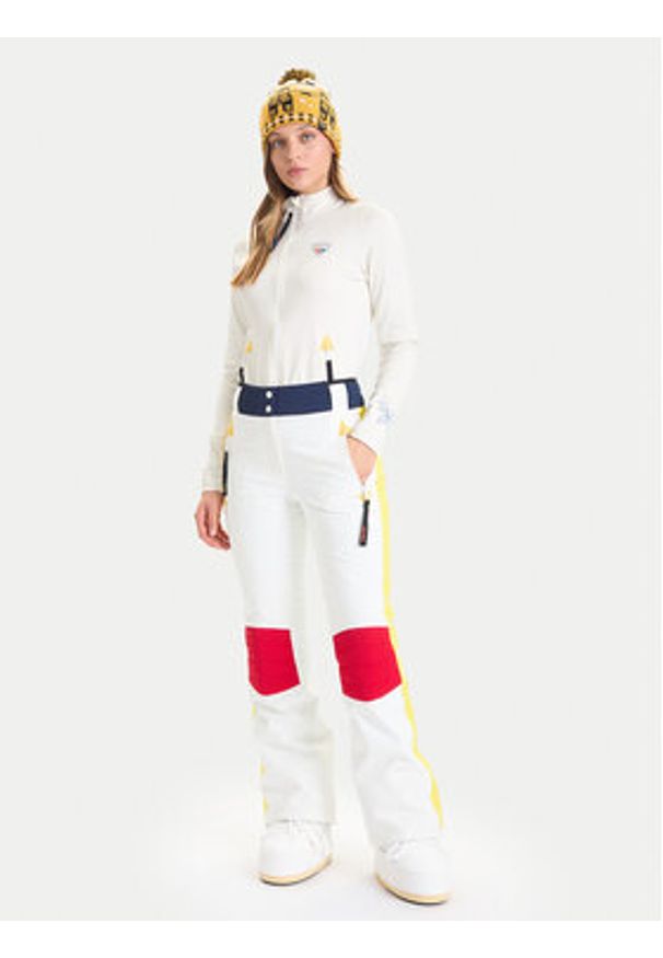 Rossignol Bluza techniczna Jcc Climi RLOWL10 Kolorowy Slim Fit. Materiał: syntetyk. Wzór: kolorowy