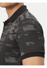 BOSS Polo Active Repeat 50558583 Czarny Slim Fit. Typ kołnierza: polo. Kolor: czarny. Materiał: syntetyk #4