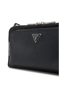 Guess Saszetka nerka HMMISA P5214 Czarny. Kolor: czarny. Materiał: skóra #4