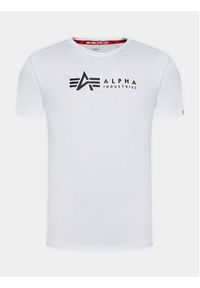 Alpha Industries Komplet 2 t-shirtów Alpha Label T 118534 Czarny Regular Fit. Kolor: czarny. Materiał: bawełna