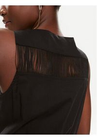 Pinko Sukienka codzienna Beginners 103740 A1XN Czarny Relaxed Fit. Okazja: na co dzień. Kolor: czarny. Materiał: bawełna. Typ sukienki: proste. Styl: casual #2