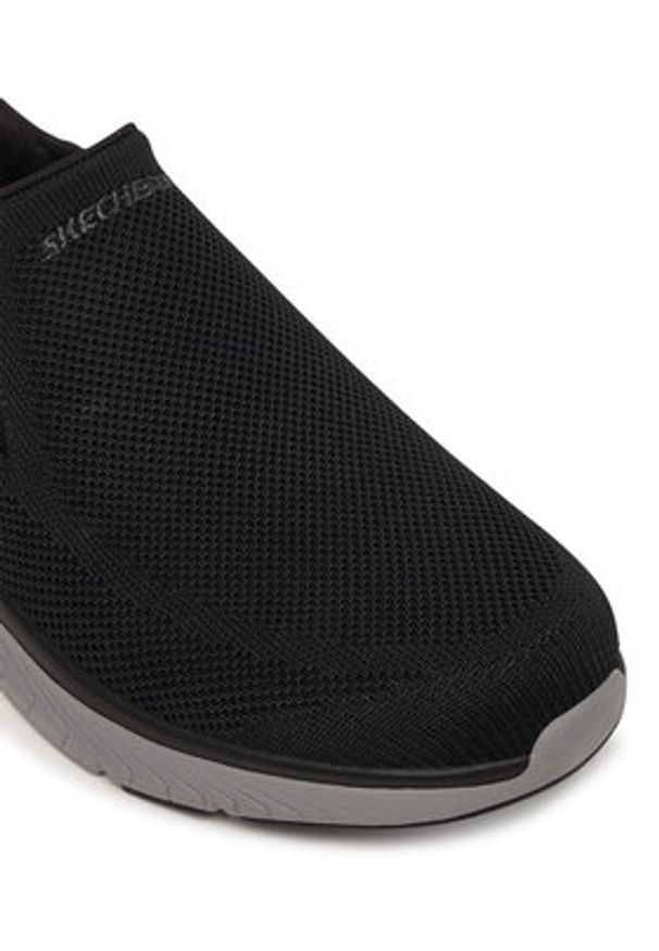 skechers - Skechers Sneakersy Arch Fit Crosser Slip-On Sports 205345/BLK Czarny. Zapięcie: bez zapięcia. Kolor: czarny. Materiał: materiał