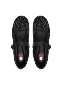 Tommy Jeans Baleriny Tjw Knitted Ballerina EN0EN03030 Czarny. Kolor: czarny. Materiał: materiał #2