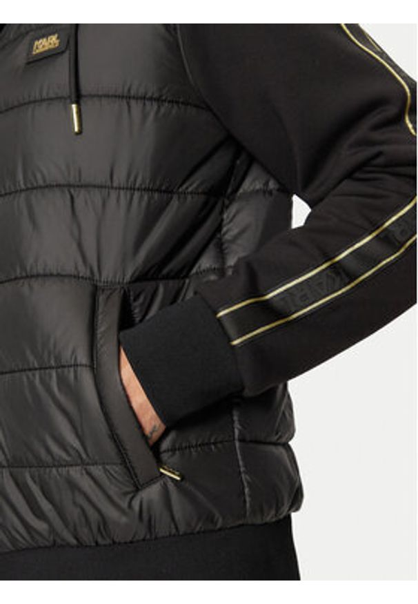 Karl Lagerfeld - KARL LAGERFELD Kurtka przejściowa 505404 551560 Czarny Regular Fit. Typ kołnierza: dekolt w karo. Kolor: czarny. Materiał: syntetyk