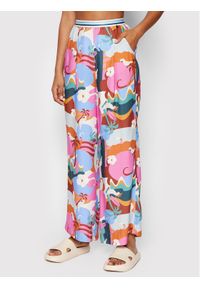 Spodnie materiałowe Femi Stories. Materiał: materiał. Wzór: kolorowy #1