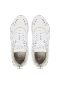 EA7 Emporio Armani Sneakersy 7X000308 AF18447 MZ533 Biały. Kolor: biały. Materiał: skóra #2