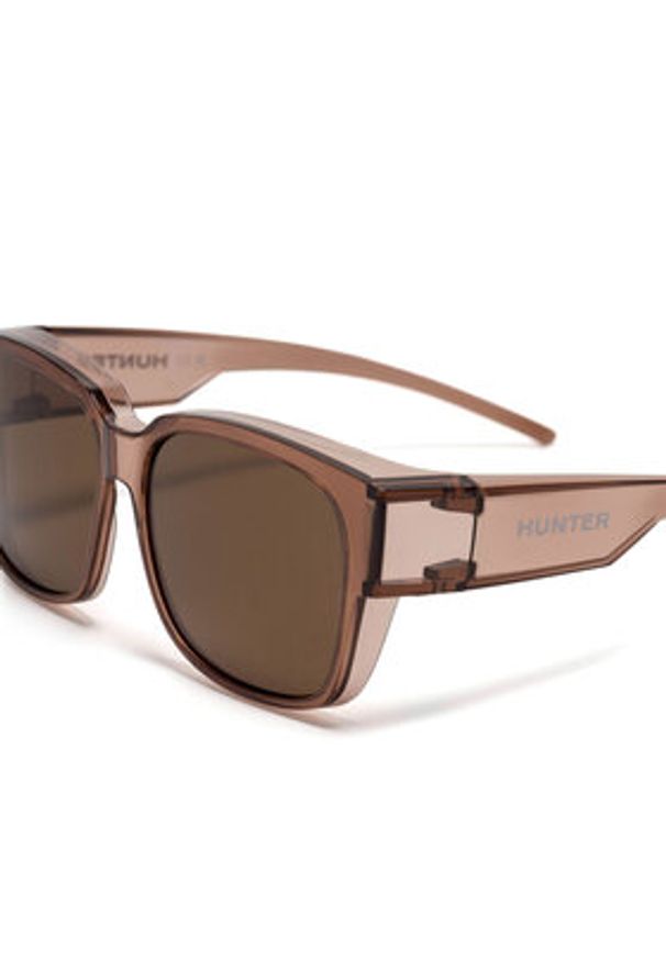 Hunter Okulary przeciwsłoneczne HT 6307S Beżowy. Kolor: beżowy