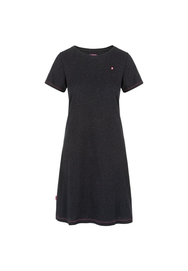 WOMEN'S HEALTH - Damska sukienka sportowa LOAP Bulma, S. Okazja: na co dzień. Kolor: wielokolorowy. Materiał: elastan, bawełna. Typ sukienki: sportowe. Styl: sportowy