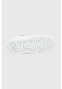 skechers - Skechers sneakersy dziecięce Lil Unicorn kolor biały. Nosek buta: okrągły. Kolor: biały. Materiał: guma #5
