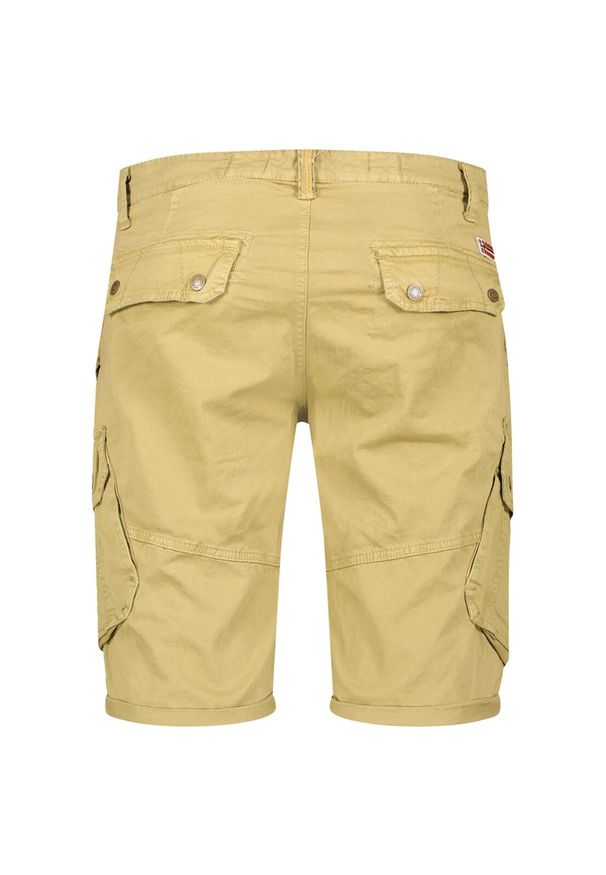 Bermudy Geographical Norway PRODOL EO MEN 063 mastyks (jasnobeżowy) męska. Kolor: beżowy. Sport: turystyka piesza