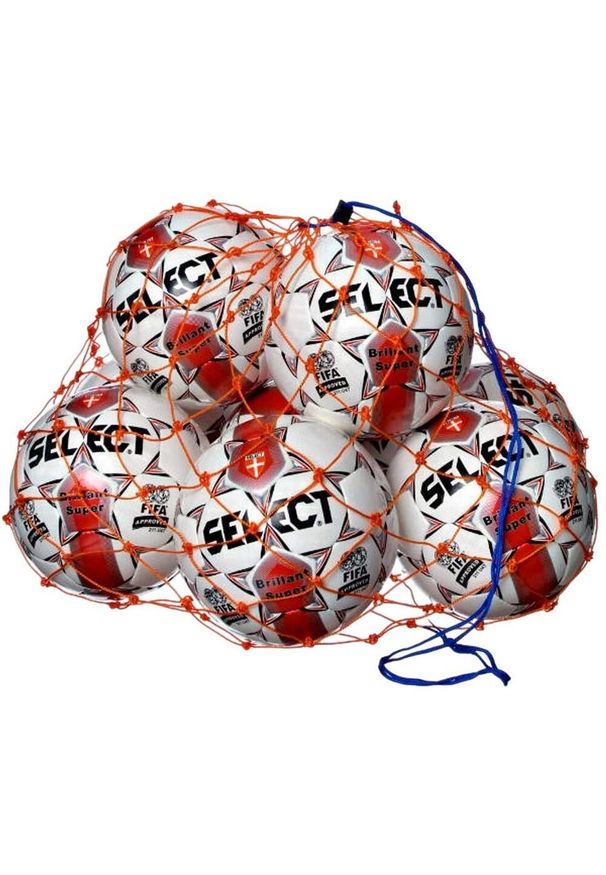 SELECT - Zwykła Torba Piłkarska. Kolor: czerwony. Sport: piłka nożna