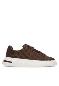 Guess Sneakersy FMJEBA FAL12 Brązowy. Kolor: brązowy. Materiał: materiał #1