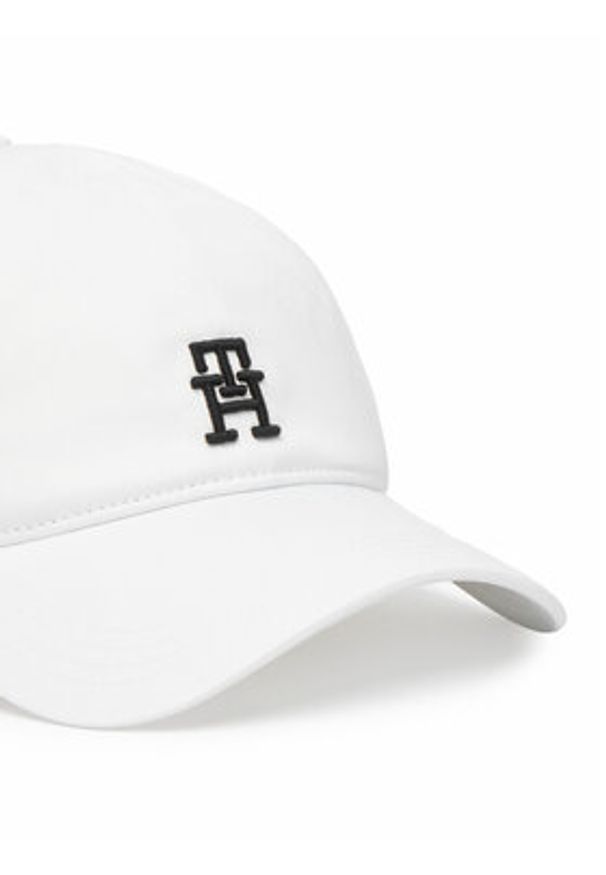 TOMMY HILFIGER - Tommy Hilfiger Czapka z daszkiem Imd Color 6 Panel AM0AM13542 Biały. Kolor: biały. Materiał: bawełna