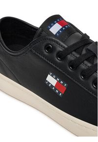 Tommy Jeans Tenisówki Tjw Lightweight Court EN0EN02875 Czarny. Kolor: czarny. Materiał: skóra #4