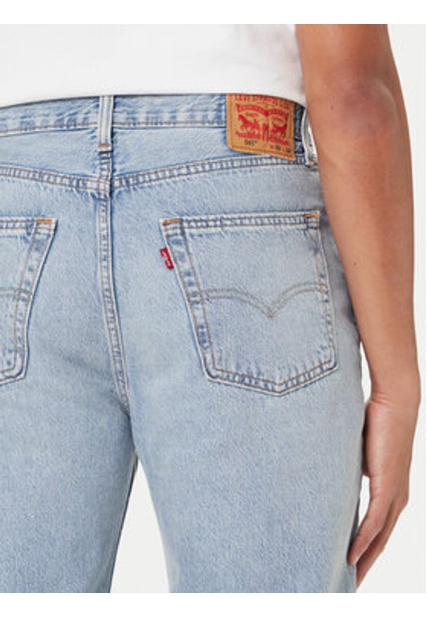 Levi's® Jeansy 565™ A7221-0010 Niebieski Loose Fit. Kolor: niebieski