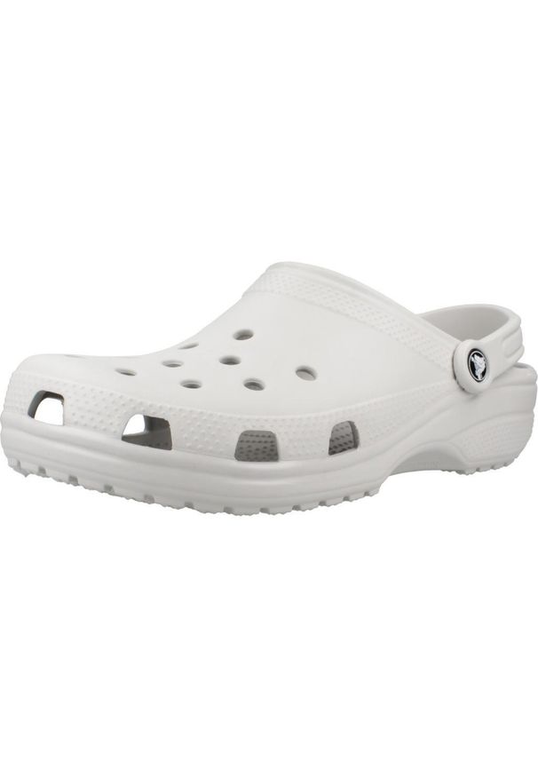 Tenisówki Crocs Model Classic U Kolor Szary. Kolor: biały. Materiał: syntetyk, materiał. Styl: sportowy