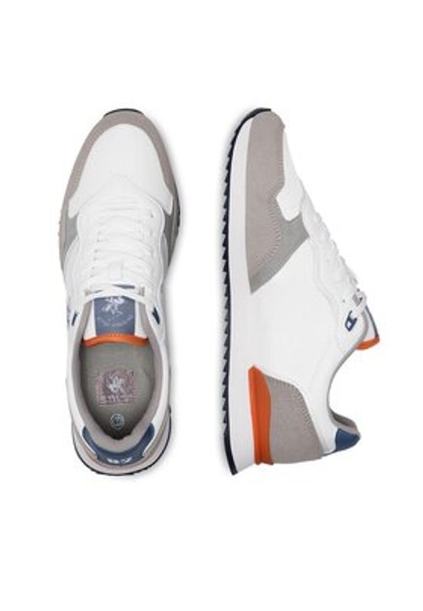 Beverly Hills Polo Club Sneakersy MP07-01433-25 Biały. Kolor: biały. Materiał: syntetyk