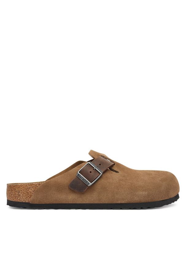 Klapki Birkenstock. Kolor: brązowy