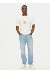 Jack & Jones T-Shirt Split Graphic 12273000 Biały Regular Fit. Kolor: biały. Materiał: bawełna #3