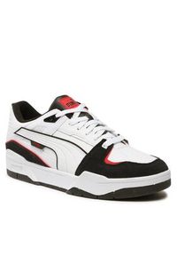 Puma Sneakersy Slipstream Bball Mix 393787 01 Biały. Kolor: biały. Materiał: skóra