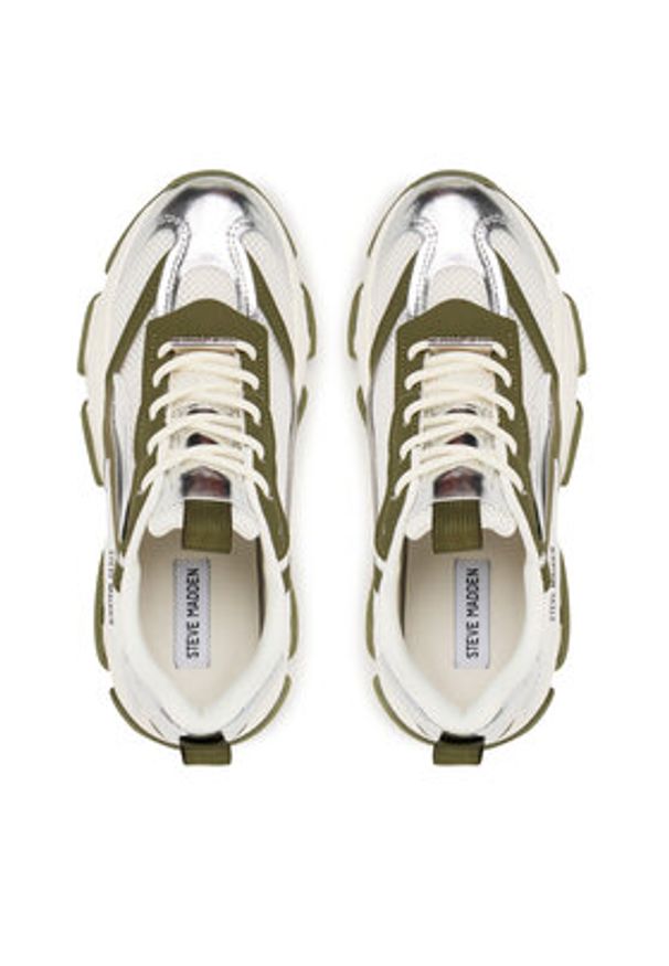 Steve Madden Sneakersy SM11004652 Kolorowy. Materiał: skóra. Wzór: kolorowy