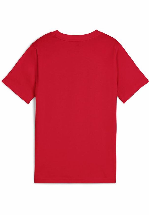 Koszulka Puma Ess Logo Lab Summer Tee B, Dzieci. Kolor: czerwony. Materiał: bawełna, materiał