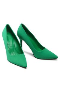 Jenny Fairy Szpilki LS5776-01A Zielony. Kolor: zielony. Materiał: materiał. Obcas: na szpilce #5