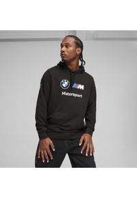 Puma - Męska bluza z kapturem BMW M Motorsport ESS PUMA Black. Typ kołnierza: kaptur. Kolor: czarny