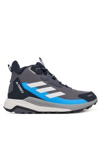 Adidas - adidas Trekkingi Terrex Anylander Mid Rain.Rdy Hiking Shoes JR6593 Szary. Kolor: szary. Materiał: materiał. Model: Adidas Terrex. Sport: turystyka piesza #1
