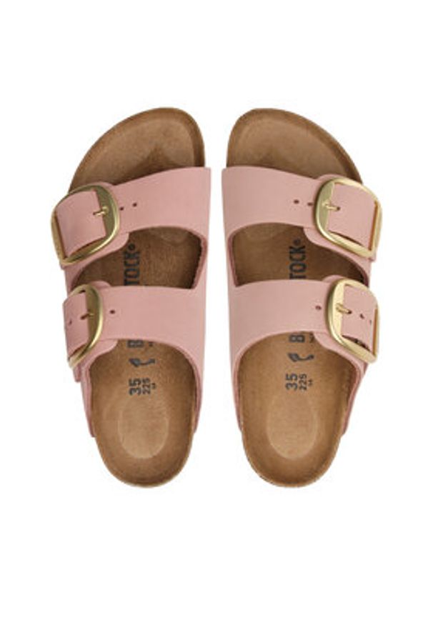 Birkenstock Sandały Arizona Big Buckle 1024074 Różowy. Kolor: różowy. Materiał: skóra