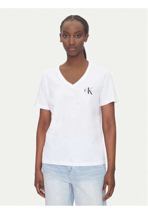 Calvin Klein Jeans Komplet 2 t-shirtów LV047C906G Kolorowy Regular Fit. Materiał: bawełna. Wzór: kolorowy