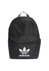 Adidas - Plecak adidas Originals Adicolor IJ0761 - czarny. Kolor: czarny. Materiał: materiał, poliester. Styl: casual, klasyczny