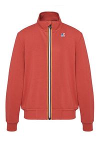 K-Way Bluza Augur K41225W Czerwony Regular Fit. Kolor: czerwony. Materiał: bawełna #6