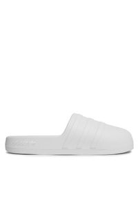 Adidas - Klapki adidas. Kolor: biały #1