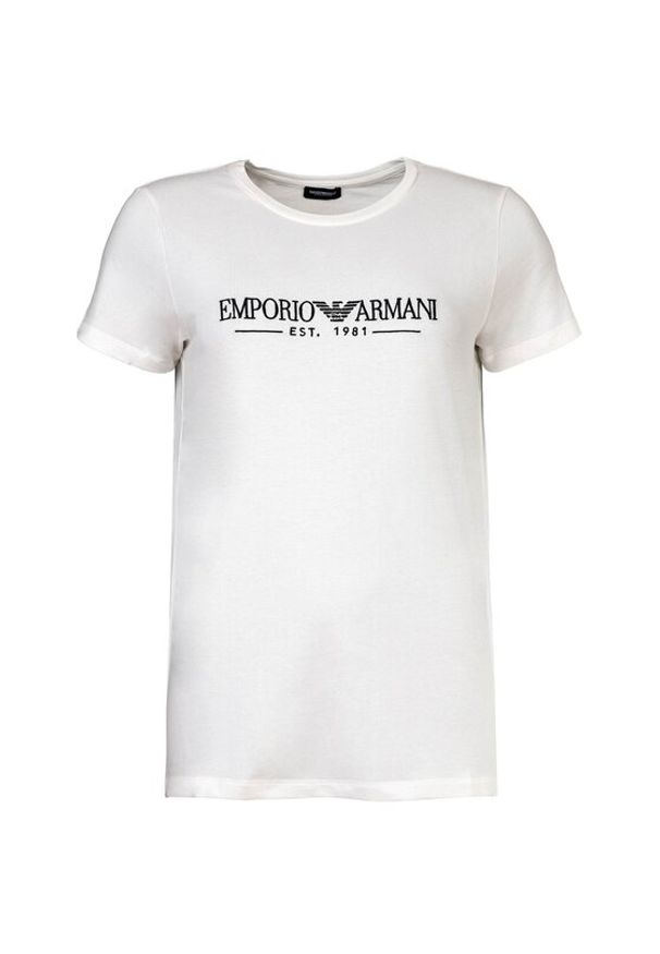 Emporio Armani Underwear T-Shirt EW000408 AF10881 U1131 Biały Regular Fit. Kolor: biały. Materiał: bawełna