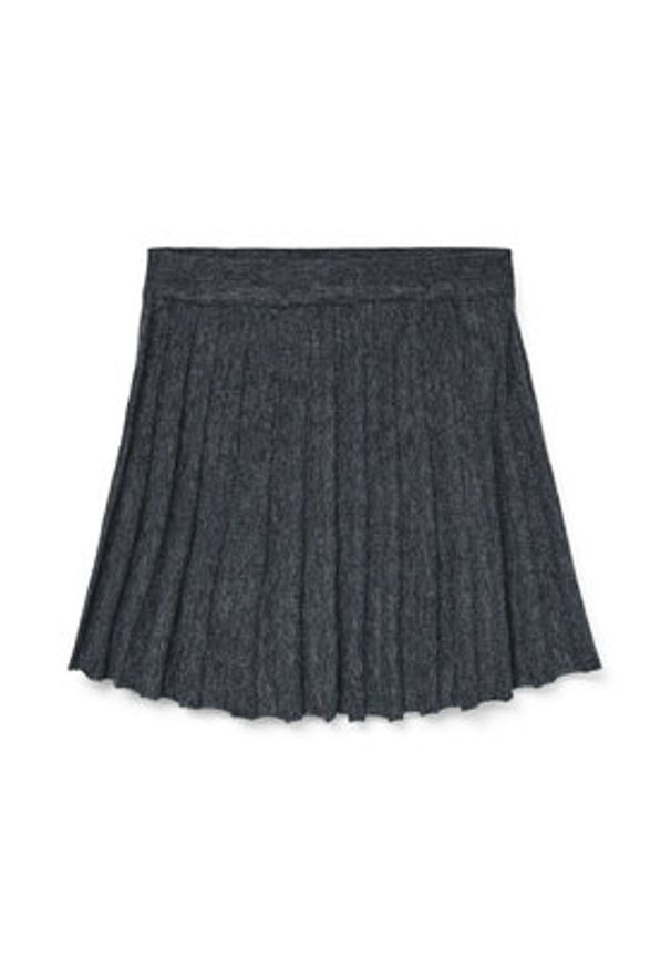 Vero Moda Spódnica plisowana Marina 10331534 Szary Regular Fit. Kolor: szary. Materiał: syntetyk