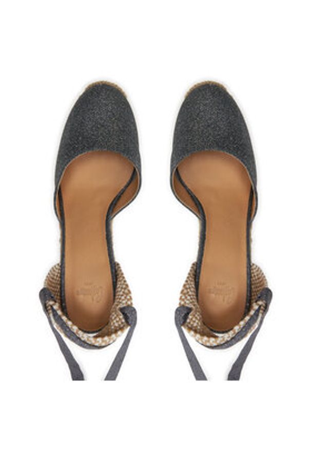 Castañer Espadryle Carina/8/032 021767 Szary. Kolor: szary. Materiał: materiał